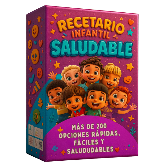 +200 Opciones Rápidas y Saludables Para tu Chiquito/a